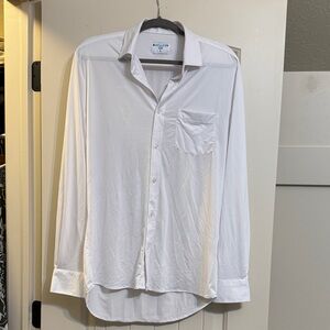 &Collar Classic White Dress Shirt
